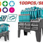 Total garnitura odvijača 100del. THT2506100